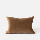 Citta Cotton Velvet Cushion Cover - Caper