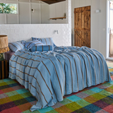 Kip & Co Como Stripe Linen Quilt Cover