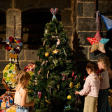 Sage & Clare Delilah Felt Heart Tree Topper