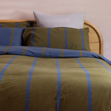 Citta Duo Pillowcase Set - Ivy/Aegean