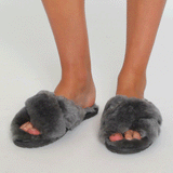 Emu Mayberry Charcoal Slipper