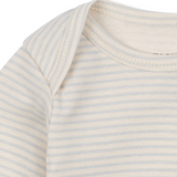 Fanga Fontana Fio Long Sleeve Bodysuit - Tea Stripe Grey Dawn