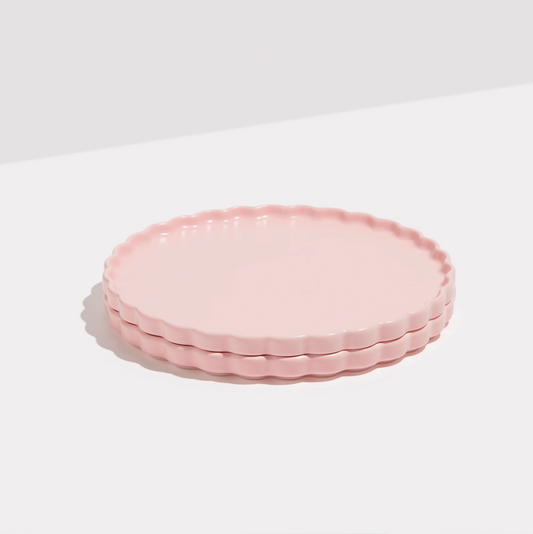 Fazeek Ceramic Side Plate - Set of 2Pink
