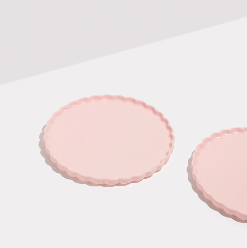 Fazeek Ceramic Side Plate - Set of 2Pink