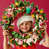 Kip & Co Felted Wool Christmas Wreath