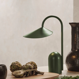Ferm Living Arum Portable Lamp - Grass Green