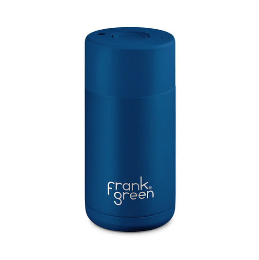 Frank Green 12oz Ceramic Reusable Cup Deep Ocean