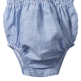 Nature Baby Gala Suit Linen Blue Stripe