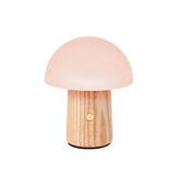 Gingko Alice Mushroom Lamp White Ash Wood