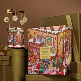 Glasshouse Christmas Kyoto In Bloom Candle & Spinning Carousel 380g
