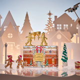 Glasshouse Christmas Metal Candlestick Holders - Set of 2