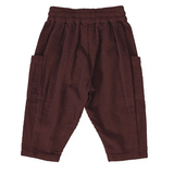 Goldie & Ace Kit Corduroy Pocket Pant Brown
