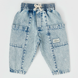 Goldie & Ace Kit Pocket Pant Light Denim