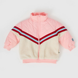 Goldie & Ace Kobe Shearling Jacket Tulip