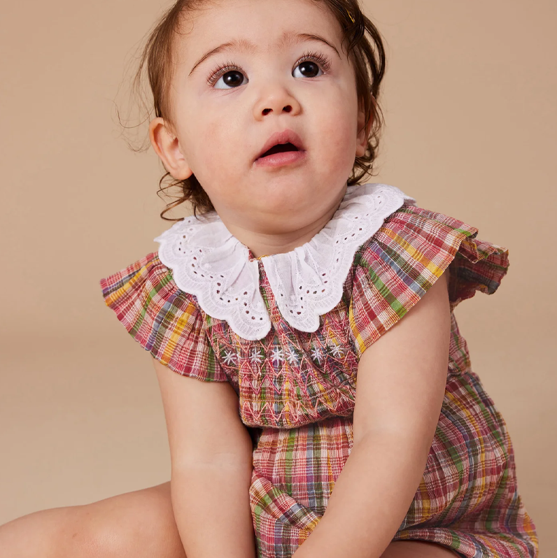 Goldie & Ace Lani Smocked Romper