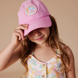 Goldie & Ace Tate Beach Club Cap Bubblegum