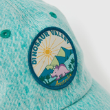 Goldie & Ace Tate Dino Valley Denim Cap Turquoise