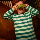 Goldie & Ace Essential Stripe Long Sleeve Top Green