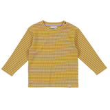Goldie & Ace Essential Stripe Rib Top Yellow