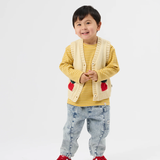 Goldie & Ace Essential Stripe Rib Top Yellow