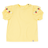 Goldie & Ace Flounce Shoulder Strawberry Top