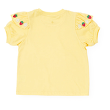 Goldie & Ace Flounce Shoulder Strawberry Top