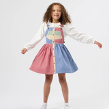 Goldie & Ace Laura Puff Sleeve Collar Long Sleeve Top