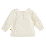 Goldie & Ace Laura Puff Sleeve Collar Long Sleeve Top