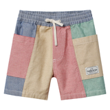 Goldie & Ace Patchwork Noah Pocket Shorts