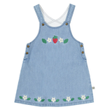 Goldie & Ace Wild Strawberry Pinafore Dress