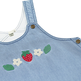 Goldie & Ace Wild Strawberry Pinafore Dress