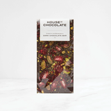 House Of Chocolate Boysenberry & Pistachio Dark Chocolate Bar