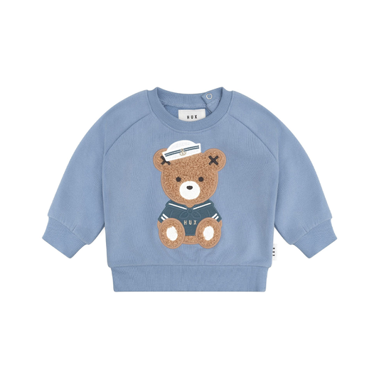 Huxbaby Sailor Hux Sweatshirt Cornflower