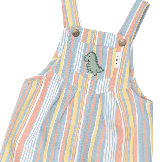 Huxbaby Vintage Stripe Overall