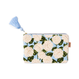Kip & Co Hydrangea Blue Velvet Cosmetics Purse