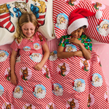 Kip & Co I Love Christmas Spot Organic Cotton Quilt Cover