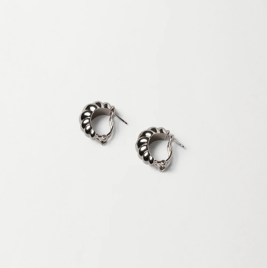 Jasmin Sparrow Tulip Earrings Silver