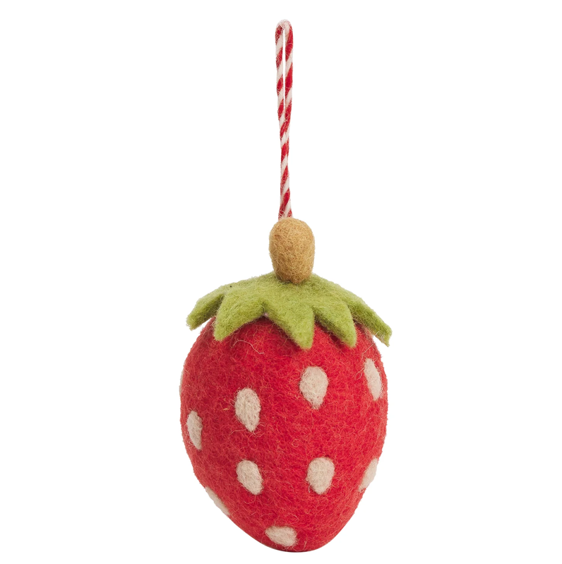 Sage & Clare Joyeeta Strawberry Decoration