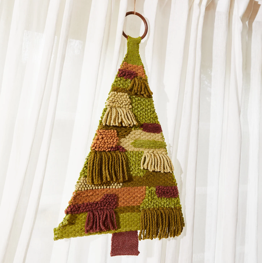 Sage & Clare Junga Christmas Tree Wall Hanging