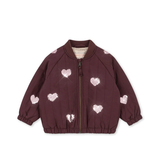 Konges Slojd Juno Bomber Jacket Sequin Decadent Chocolate