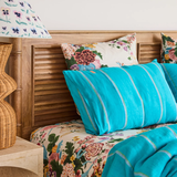 Kip & Co Belle Floral Organic Cotton European Pillowcases 2P Set