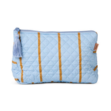 Kip & Co Como Stripe Quilted Cotton Toiletry Purse