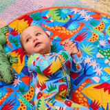 Kip & Co Dinosaur Roar Quilted Baby Play Mat