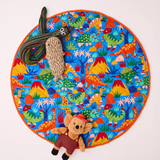 Kip & Co Dinosaur Roar Quilted Baby Play Mat
