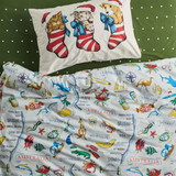 Kip & Co Festive Furbabies Organic Cotton Pillowcase