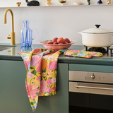Kip & Co Follow The Sun Yellow Tea Towel