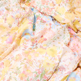 Kip & Co Forever Floral Butter Linen Flat Sheet