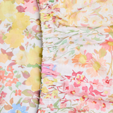 Kip & Co Forever Floral Butter Linen Fitted Sheet