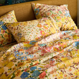 Kip & Co Forever Floral Butter Linen Flat Sheet