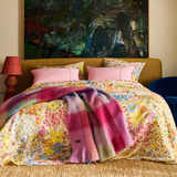 Kip & Co Forever Floral Butter Linen Quilt Cover